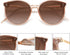 SOJOS Classic Round Sunglasses Womens Mens Trendy Oversized Shades Retro Vintage Sunnies...