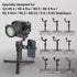 SMALLRIG Universal Phone Tripod Mount, Metal Cell Phone Mount with Cold Shoe Mount and M4 screws for DJI Stabilizers, Free Adjustment Phone Mount ...