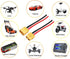 5 Pairs XT60 Pigtail,XT60 Male and Female Plug,XT60 Connector Adapter with 10cm 14AWG Silicone Wire for RC Lipo Battery FPV Racing Drone…...