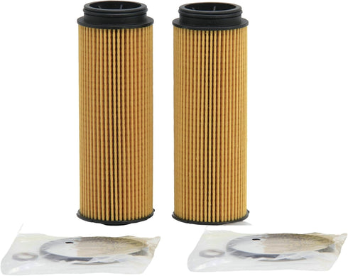 2 Pack of BAIZHIHUA EO-30300 Oil Filter Replaces 11428583898, HU6022Z, PG99256EX Fits BMW X5, X7, X3, X4 540i xDrive,740i, M240i, xDrive40i, 340i ...
