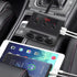 Car Cigarette Lighter Adapter, 12V/24V 120W 4 USB 3 Socket Splitter Car Chargers, LED Voltage Display On/Off Switches, Automotive Cigarette Lighte...
