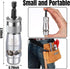 2 Pcs Wire Stripper Aluminum Alloy Twisting Stripping Tool with Wrench Fast Wire Twisting Tool for Drill, Electrical Wire Twister, Power Drill Wir...