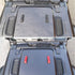 CheroCar JL JT Engine Hood Hinge Cover Decoration Cover Stickers Exterior Accessories for Jeep Wrangler JL 2018-2021, for 2020-2021Jeep Gladiator ...