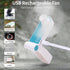Personal Handheld Fan, Mini Portable Pocket Fan, Small Travel Eyelash Fans USB Rechargeable for Home Sports Outdoor Travel, 2 Speed Powerful Wind ...