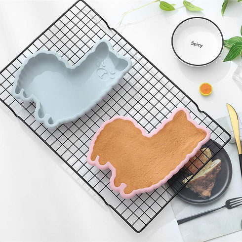 Llama Cake Pan Mold Alpaca Silicone Baking Mold Cheese Cake Jelly Pudding Muffin Pizza Pie Flan Tart Bread Bakeware Pastry Baking Mold (8 X 6 X 1....
