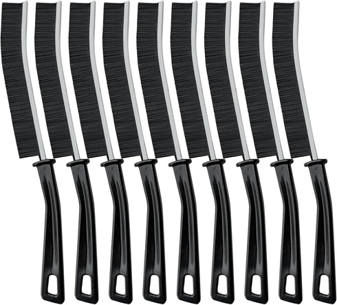 9 Pcs Hard Bristle Crevice Cleaning Brush,Multifunctional Corners Gap Cleaning Brush,Crack Cleaner Tools for Housekeeping,Bathroom Accessories,Hom...