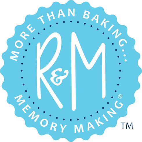R&M International Mini Silicone Spoon/Spatula, 7.75", Blue...