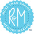 R&M International Mini Silicone Spoon/Spatula, 7.75", Blue...