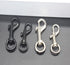 10pcs 1.8 inch Swivel Bolt Snap Clasp Hooks with 10mm O Ring Metal Lanyard Webbing Belt Lobster Buckle Clips DIY Accessory Black...