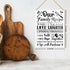 UDNADKEX Funny Kitchen Wall Hanging Sign Decor, Our Family Recipe, Home Kitchen Dining Room Wooden Sign Decor Kitchen Wall Decoration, Kitchen Gif...