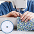 SmoothNovelty 50/100/150 Yards Cotton Blend Batting on a Roll 2 1/4 Inch Cotton Batting Roll for Quilts Needle Punched Cotton Batting for Rugs, Pu...
