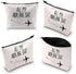 All My Airplane Sh*t Accessory Pouch Traveler Makeup Bag Charger Pouch Flight Attendant Cosmetic Bag (AIRPLANE)......