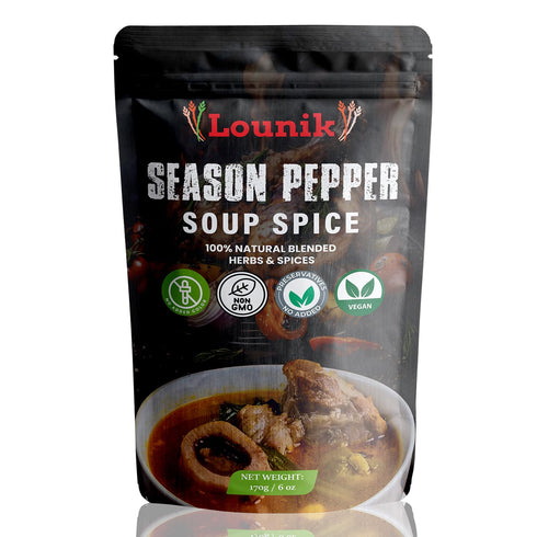 Pepper Soup Spice - Hot & Spicy- 6 oz/170gram...