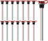 15PCS USB-C Charging Connector Type-C Female Chassis 4 Pin Socket Connector Waterproof USB C Pigtail Cable Extension Power Cable 3A USB-C Charger ...