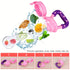 Baby Food Feeder 3 Pack Silicone Fruit Pacifier Teething Reusable Pouches Pacifier Pink by Mluchee(S,M,L)...