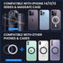 for Magsafe Car Mount,?Strong Magnets & Low Profile? Magnetic Phone Holder for Car Dashboard Windshield Universal Hands Free Car Phone Holder for ...