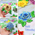10 Pieces 3D Rose Embroidered Patch Flower Sew on Patches Applique Sewing Crafts Kit for Clothes Jeans Jackets Bags DIY Embellishments Decorations...