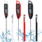 Waterproof Food Thermometer with Long Probe Digital Meat Thermometer for Water, Liquid, Candle and Cooking Instant Read Thermometer for Kitchen BB...