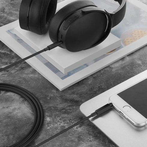 Geekria Audio Cable Compatible with Skullcandy Crusher Evo, Hesh Evo, Hesh ANC, Crusher ANC 2, Hesh 3, Hesh 2, Riff 2, Icon ANC, Grom Wireless Cab...