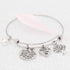Kivosliviz Sister in Law Bracelet Jewelry Through Marriage We Became Family Bangle Bracelet for Sister of the Groom...