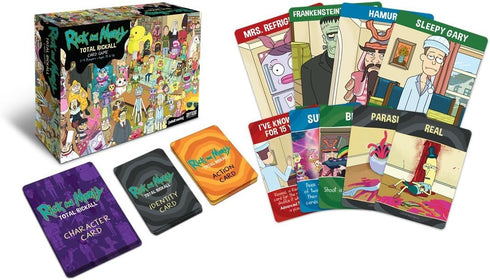 Rick and Morty Total Rickall Cooperative Card Game...