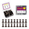 50 Sets M5*6 Gun Black Chicago Screw Kit Leather Rivets Screw Rivets Chicago Screw Buttons DIY Leather Trim...