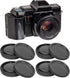 4Pcs Lens Rear Back Cover Body Front Cover Cap Set for Sony A Mount Lens Camera...