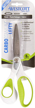 Westcott 16935 8-Inch Heavy-Duty Lefty Carbo-Titanium Scissors For Office and Home, Straight (16935)...