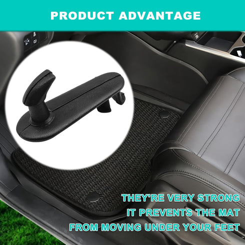 Car Floor Mat Carpet Clips Compatible with Toyota Lexus Fixing Clamps Hooks Cargo Fastener - 4PCS...