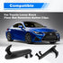 4Pcs Car Floor Mat Clips Floor Carpet Clips Fixing Hooks Compatible with Toyota Lexus Cargo Fastener, Cargo Mat Clip Accessories Black...