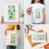 16 Pieces Leaf Painting Stencils Reusable Plant Stencil Spring Summer Fall Winter Stencil Template, DIY Stencils for Painting on Walls Doors Wood ...