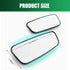 2 PCS Blind Spot Mirrors for Car Rearview Mirrors, Dual-curvature Mirror Rectangular Reversing Assist Adjustable Blind Spot Mirrors, Vision-expand...
