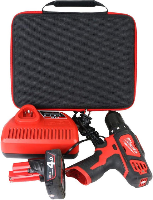 Aenllosi Hard Carrying Case Replacement for Milwaukee Electric Tools MLW2504-20/2407-20 M12 Hammer Drill...