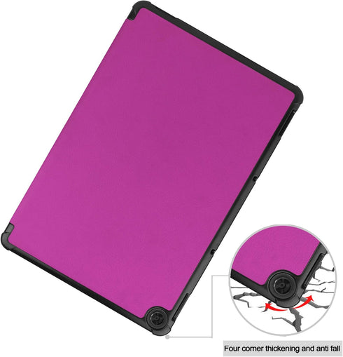 for Lenovo Chromebook Duet 2-in-1 Tablet 10.1 Case, Folding Folio Ultra-Thin Smart PU Leather Stand Case Cover with Auto Wake & Sleep Function for...