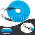 Tie Out Rope Dog Tether, 8FT/ 10FT/ 15FT/ 20FT/ 30FT Dog Line for Outside Playing Camping Tying, Medium Large Dogs Indoor/Outdoor Backyard Dog Lea...