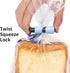 10 Pack Squeeze and Lock Bread Bag Clips, Bread Clips Resuable, Bag Clips for Food Storage, Sturdy Bread Cilp, Heavy Plastic, Handy Bag Cinch, Eas...