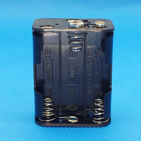 4Set 6 x AA Thicken Battery Holder and T Type Wired Battery Clip Standard Snap Connector...