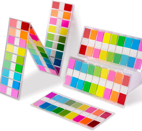 756 Pieces Transparent Sticky Notes Page Markers Book Tabs Page Tabs, Pop Up Index Tabs,Tabs for Annotating Books...