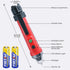 Voltage Tester, RANGERHINO Non-Contact Voltage Tester, Electrical Tester, AC 12V-1000V, Circuit Tester Dual Range LED Display, Buzzer Alarm with F...