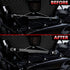 Amazicha Shift Linkage Gear Motorcycle Shifter Linkage Black Compatible for Harley Davidson Softail Dyna Touring Street Glide Electra Glide Road G...