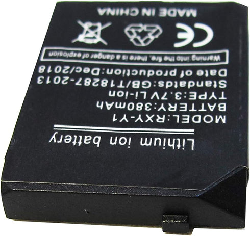 RYX-Y1 Smart Watch Battery Y1 Battery for Smart Watch Phone 380mAh Battery for Y1 Long Standby Standby Battery...