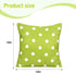 Poise3EHome Outdoor Throw Pillow Covers Set of 2 Waterproof Decorative Pillow Covers for Living Room, Couch, Patio, Spring, 18X18 Inches, Green Po...
