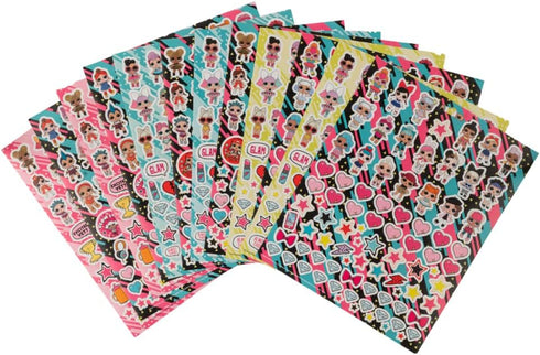 LOL Surprise Stickers, 14 Sheet LOL Sticker Book Set Including Puffy Stickers, 1200+ Stickers Featuring L.O.L. Dolls...