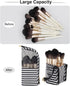 MONSTINA Makeup Brush Organzier Bag,High Capacity Portable Stand-Up Makeup Brush Holder,Professional Artist Makeup Brush Sets Case Waterproof Dust...