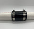 Flexible PVC Coupling With Stainless Steel Clamps 1-1/2", Black...