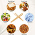 4 Pieces Toaster Tongs, 7 Inch Bamboo Tongs Anti-Slip Wooden Cooking Tongs Small Kitchen Tongs for Serving Food Toaster Fruits Bread Pickles Barbe...
