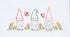 Jack Dempsey Perle Edge PILLWCASE Gnomes, White......