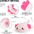 Onsoyours Cute Axolotl Plush, 19" Soft Large Stuffed Animal Salamander Big Plush Pillow, Kawaii Plushie Toy for Kids (Pink Axolotl A, 19")...