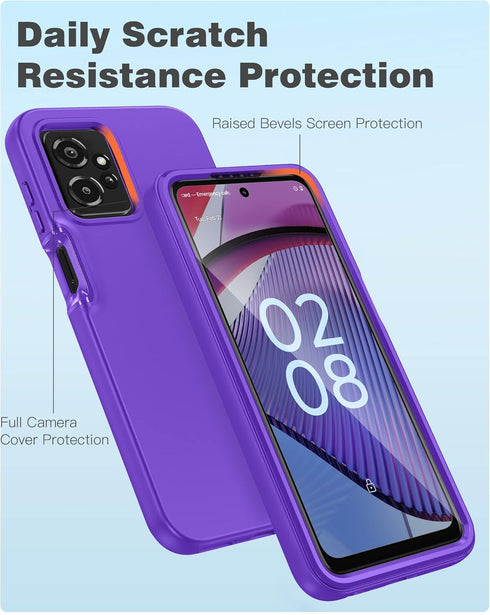 FNTCASE for Motorola Moto G-Power-5G 2023 Case: Moto G 5G 2023 Cell Phone Case - Protective Silicone Phone Cover Cases - Full Protection Matte Sho...
