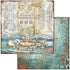 STAMPERIA INTERNATIONAL, KFT PAPER PAD 12X12 10PK SEA WORLD, 30.5 x 30.5 (12" x 12"), Multicoloured...
